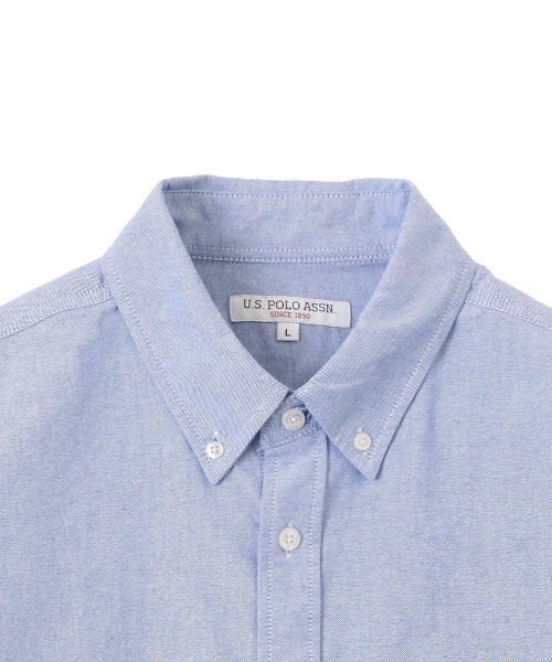 U.S. POLO ASSN. 「U.S. ASSN.」 長袖シャツ L ライラック レディース - 画像 (2)