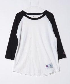 Champion 「Champion」 7分袖Tシャツ M ホワイト メンズ
