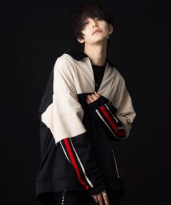 ADRER 「ADRER」 ジャージブルゾン SMALL ブラック メンズ