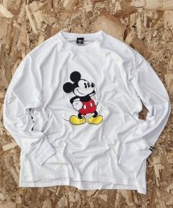Disney トレーナー スウェット 「Disney/ディズニー」　MICKEY　ミッキーマウス　　オーバーサイズ　半袖Tシャツ メンズ