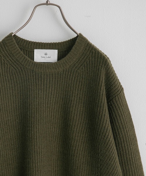 URBAN RESEARCH Sonny Label 「URBAN Label」 長袖ニット MEDIUM グレー メンズ - 画像 (2)