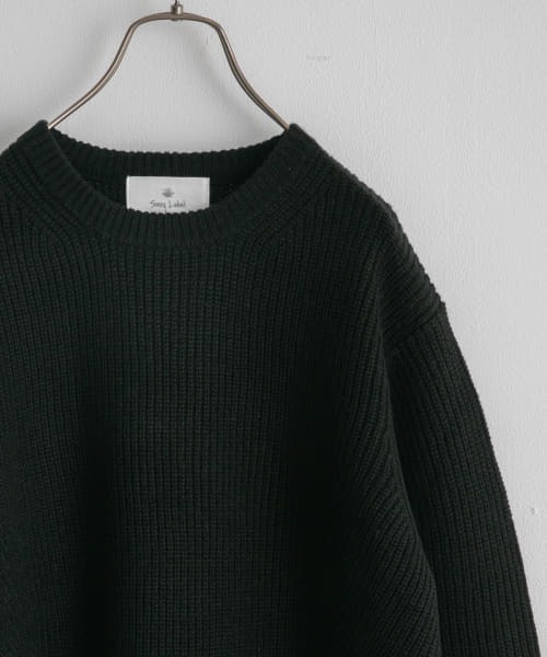 URBAN RESEARCH Sonny Label 「URBAN Label」 長袖ニット MEDIUM グレー メンズ - 画像 (9)