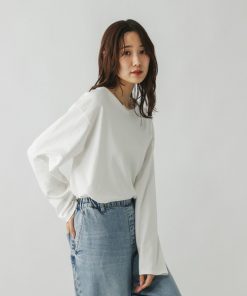 GLOBAL WORK tシャツ Fffit エフィット/汚れ落ちやすい長袖T/580820 レディース