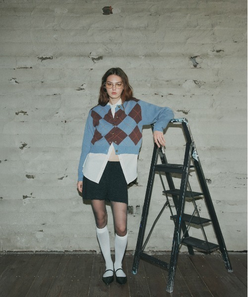 ad thie パンツ シャギーニット ショートパンツ レディース - 画像 (6)