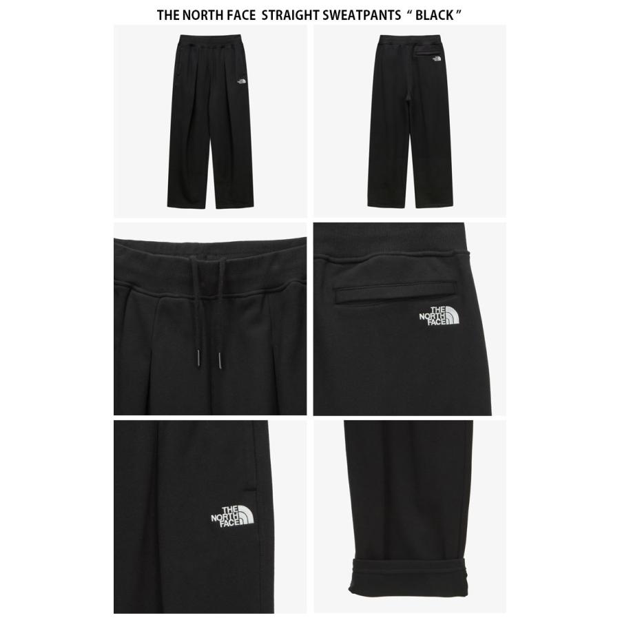 THE NORTH FACE ノースフェイス ワイドパンツ STRAIGHT SWEATPANTS ストレート スウェットパンツ パンツ メンズ レディース 男性用 女性用 NP6KN52J/K/L - 画像 (2)