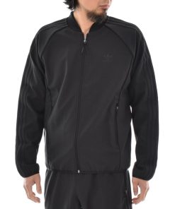 adidas Originals アディダス オリジナルス originals トラックスーツ SST TT エスエスティ―トラックトップ IM9883 メンズ ブラック黒 ジャージ 上【サステナブル素材】