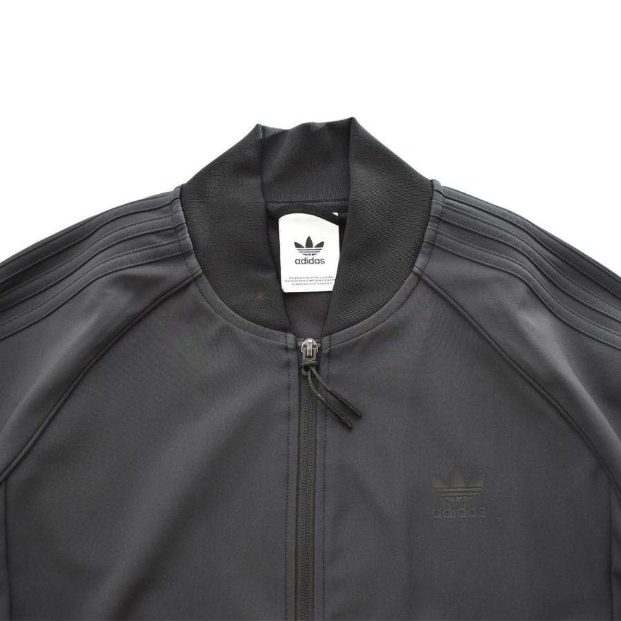 adidas Originals アディダス オリジナルス originals トラックスーツ SST TT エスエスティ―トラックトップ IM9883 メンズ ブラック黒 ジャージ 上【サステナブル素材】 - 画像 (8)