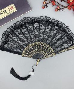 【特価】レース扇子 扇子 ハンドファン 刺繍 お祭り 和装小物 プレゼント おしゃれ きれい パーティ イベント ダンス ステージ 小道具 小物