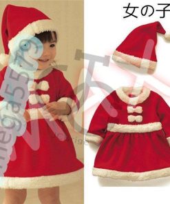 子供服 クリスマス衣装 ベビー服 新生児服 子供用 サンタ コスチューム コスプレ 秋冬 記念写真 撮影 出産お祝い 可愛い クリスマス用