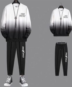 ジャージ メンズ 上下2点セットアップ 長袖 パーカー プルオーバー カジュアル 英字プリント スウェット 秋冬 トレーニング スポーツウェア