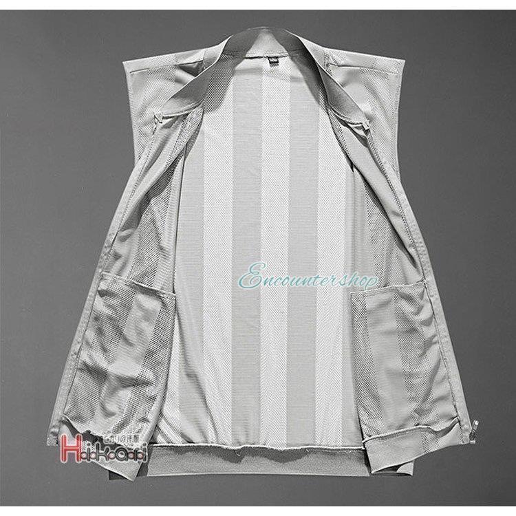 メンズ 夏用 前開き ジレ メッシュ 大きい カジュアル アウトドア 羽織 釣り スポーツ 2022夏 - 画像 (7)