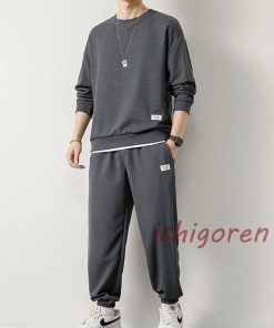 セットアップ メンズ 秋 秋服 冬 長袖 上下セット ジャージ パーカー フード付き プルオーバー チノパン ロングパンツ 春 部屋着 ゆったり