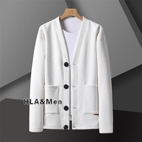 カーディガン メンズ 羽織り 無地 パーカー スウェットカーディガン 前開き ライトアウター 通勤 通学 大きいサイズ 男女兼用 - 画像 (3)