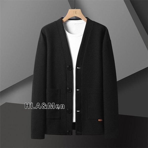 カーディガン メンズ 羽織り 無地 パーカー スウェットカーディガン 前開き ライトアウター 通勤 通学 大きいサイズ 男女兼用 - 画像 (4)