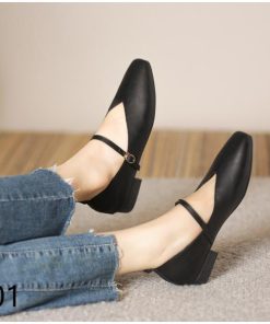 パンプス リゲッタ 春 靴 ストラップ レディース 歩きやすいウェッジヒール ヒールパンプス 美脚スクエア ぺたんこ シューズ コンフォートシューズ