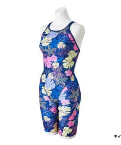 MIZUNO ミズノ レディス 水泳 水着 競泳練習用 TERAKAWA AYA COLLECTION エクサースーツ ハーフスーツ N2MGB27424