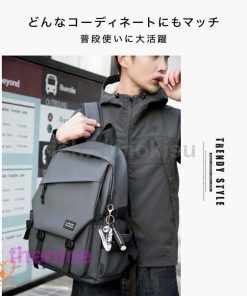 リュック メンズ レディース 通学 大容量 防水 軽量 おしゃれ A4 撥水 通勤 PC収納 多機能 デイバッグ シンプル 黒 グレー リュックサック