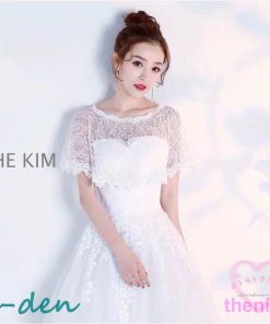 ウエディングボレロ レディース 総レース ドレス用ショール ブライダルケープ 結婚式 パーティー 二次会 同窓会 夏 フォーマル