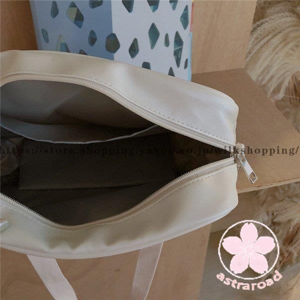 スクールバッグ レディース 通学 大容量 カバン 多機能 学生 カジュアル 3way 合成皮革 おしゃれ 新学期 小物入れ ショルダー - 画像 (8)