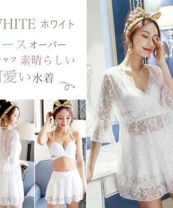 水着 レディース 体型カバー インナー付き ビキニ 上下セット セパレート スカート ラッシュガード オリジナル プール 大きいサイズ 20代 30代 40代 50代 ママ