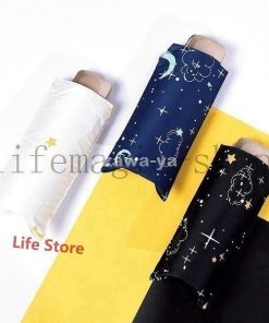 折りたたみ傘レディースメンズミニ傘日傘雨傘晴雨兼用傘UVカット紫外線対策遮光軽量折りたたみ傘(5つ折)オシャレ可愛い女性用6本骨おしゃれ