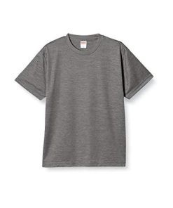 [ユナイテッドアスレ] 4.1オンス ドライアスレチック Tシャツ 590001 ヘザーチャコール L