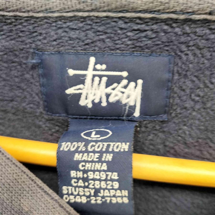 STUSSY Stussy(ステューシー) 90s OLD 紺タグ ジップアップパーカー メンズ import:L 中古 古着 0444 - 画像 (5)