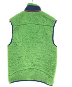 patagonia □□ Patagonia パタゴニア ベスト クラシックレトロXフリースベスト SIZE S 51884 黄緑 傷や汚れあり