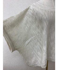 COUP DE CHANCE クードシャンス　ベージュミックス 幅広ニット ラメ入り