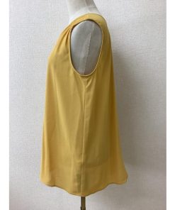 UNITED ARROWS ユナイテッドアローズ ユナイテッドアローズ グリーンレーベル 山吹色 ノースリーブトップス