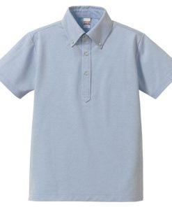 United Athle ポロシャツ 半袖 ボタンダウン 鹿の子 ドライ 速乾 UVカット 消臭 メンズ レディース 無地 大きい 大きいサイズ 仕事 ビジネス イベント スタッフ 介護 作業
