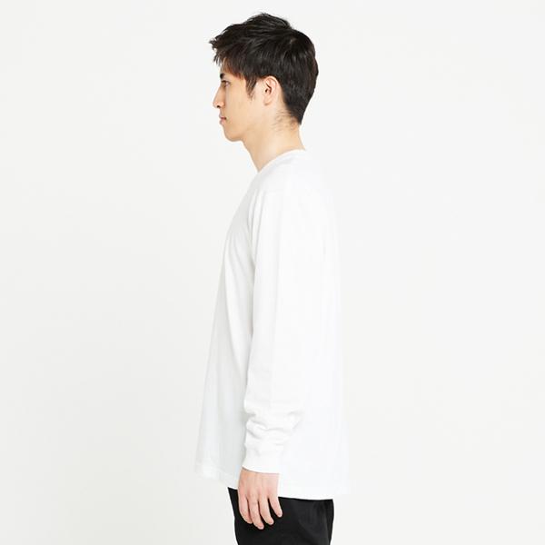 Printstar tシャツ 長袖 ロンT 綿100% 厚手 無地 大きい 大きいサイズ メンズ レディース 部屋着 ルームウエア スポーツ イベント スタッフ 介護 作業 ユニフォーム - 画像 (5)