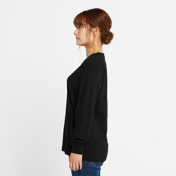 Printstar tシャツ 長袖 ロンT 綿100% 厚手 無地 大きい 大きいサイズ メンズ レディース 部屋着 ルームウエア スポーツ イベント スタッフ 介護 作業 ユニフォーム - 画像 (8)