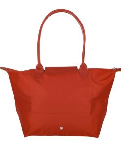 LONGCHAMP 並行輸入 ロンシャン トートバッグ ル プリアージュ グリーン ショルダーバッグ Lサイズ 1899 919 P83レディース レッド 赤