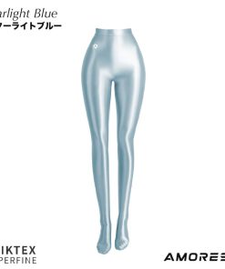 AMORESY アモレシー Eleganza ロゴ タイツ 光沢 美脚 SLIKTEX Superfine 極薄 シアー ツルピタ フータータイツ レギンス グラビア メンズ コスプレ 男女兼用