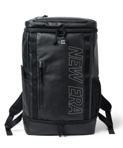 日本正規品 ニューエラ NEW ERA ボックスパック 32L TPU プリントロゴ アウトライン ブラック × リフレクトシルバー 14521358 かばん バッグ