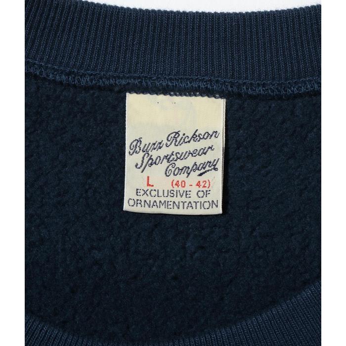 BUZZ RICKSON'S RICKSON’S BR69140 HORIZONTAL KNITTING SWEAT SHIRTS “NAVY FOOTBALL” - 画像 (4)