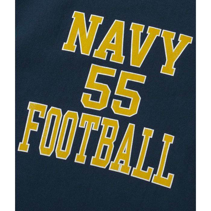 BUZZ RICKSON'S RICKSON’S BR69140 HORIZONTAL KNITTING SWEAT SHIRTS “NAVY FOOTBALL” - 画像 (5)
