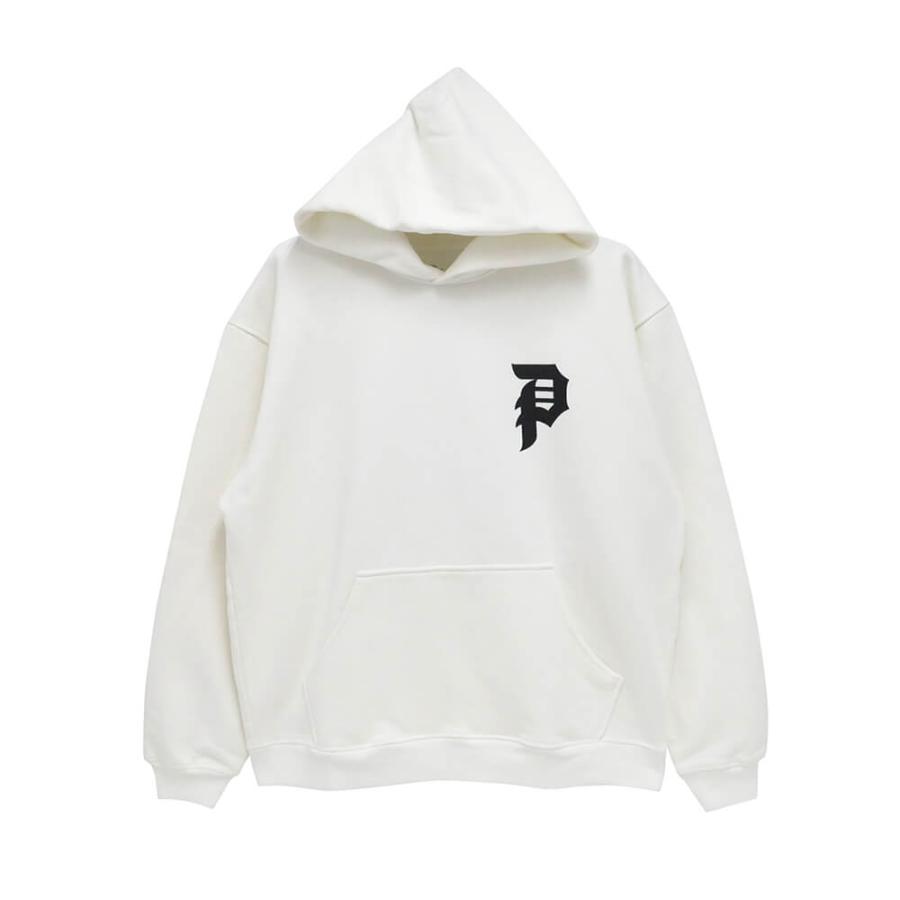 PRIMITIVE HOOD プリミティブ パーカー DIRTY P CREAM スケートボード スケボー