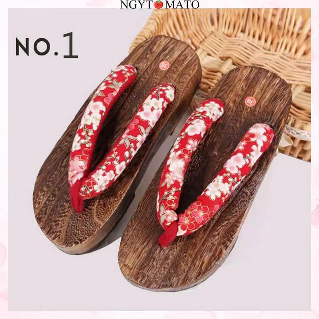 下駄 レディース 女性桐下駄 女性 げた 厚底 ソフト鼻緒 焼桐下駄 女性用 焼桐台 和柄 浴衣 サンダル下駄 浴衣下駄 浴衣小物 ゆかた 痛くない 草履 歩きやすい - 画像 (2)