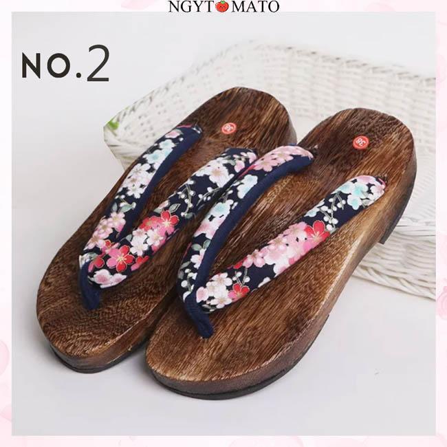下駄 レディース 女性桐下駄 女性 げた 厚底 ソフト鼻緒 焼桐下駄 女性用 焼桐台 和柄 浴衣 サンダル下駄 浴衣下駄 浴衣小物 ゆかた 痛くない 草履 歩きやすい - 画像 (3)