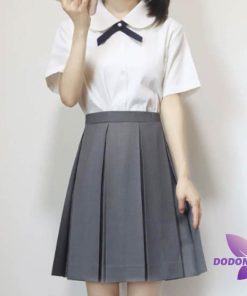 ミニスカート スカート 学生 丈42cm スクール 箱ヒダ 女子高生 レディース 制服 JK 学生服 中