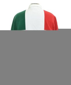 Supreme ●557691 シュプリーム ●ラガーシャツ ポロシャツ 16AW Split Rugby サイズM メンズ レッド ホワイト グリーン