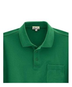 4532484525039 CAROL 206 ハンソデポロシヤツ 色：グリーン サイズ：S