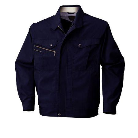 4930269260661 Early Bird 417 ナガソデジヤケツト 色:ネイビーXシルバーグレー サイズ:LL