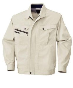 4930269260715 Early Bird 417 ナガソデジヤケツト 色：シルバーグレーXネイビー サイズ：S