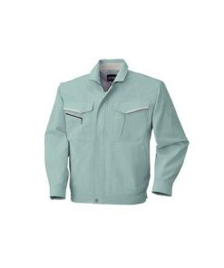 4930269302910 bigborn 477 ナガソデジヤケツト 色：グリーンXシルバーグレー サイズ：L