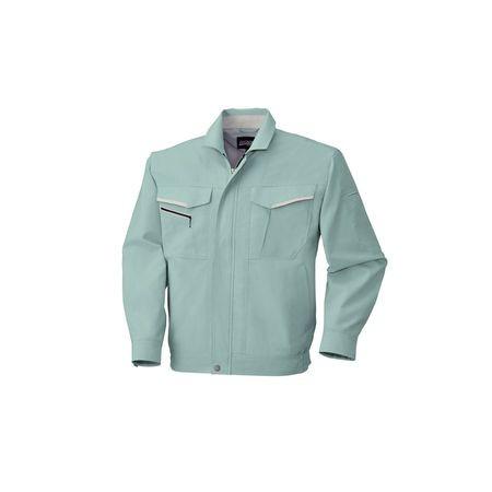 4930269302910 bigborn 477 ナガソデジヤケツト 色:グリーンXシルバーグレー サイズ:L