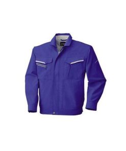 4930269303016 bigborn 477 ナガソデジヤケツト 色：ロイヤルブルーXシルバーグレー サイズ：L