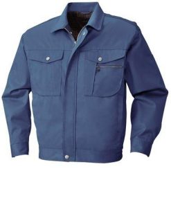 4532484326407 Early Bird 816 ナガソデジヤケツト 色：ブルー サイズ：EL